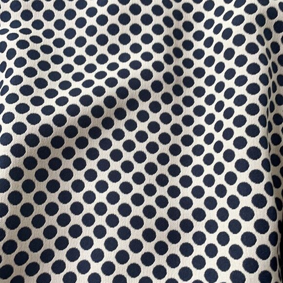 Tahari Black & Tan Polka Dot Dress - Picture 3 of 9